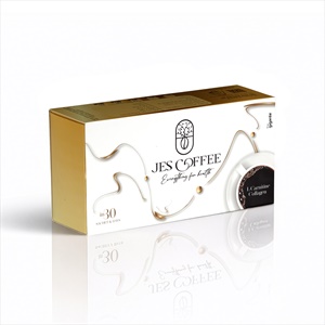 JesCoffee Detoks Karışık Bitki ekstratlı Kahve Collagen+L-Carnitine 1 Aylık Kullanım